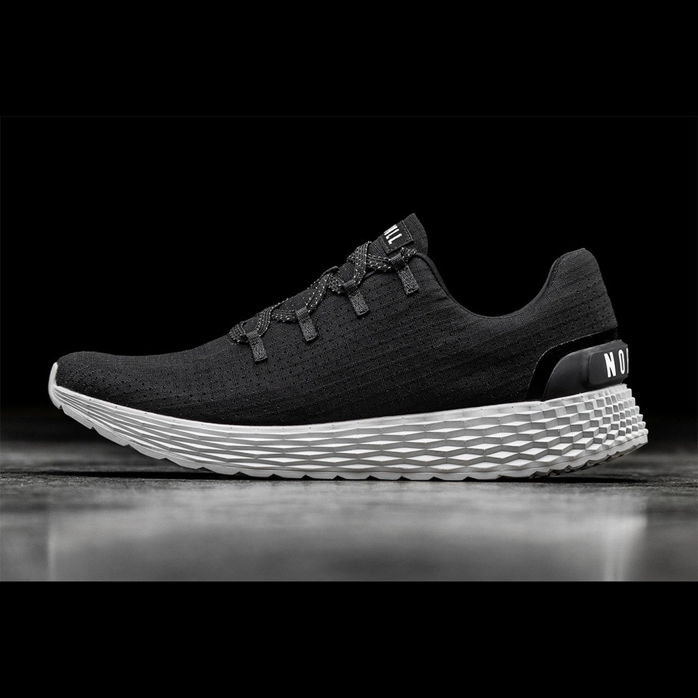 NO BULL black athletic shoes